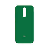 Чехол Xiaomi Redmi 8 Silicone case (dark green)