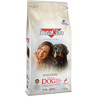 Сухой корм для собак BonaCibo Adult Dog High Energy Chicken&Rice with Anchovy с мясом курицы, анчоусами 15 кг