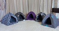 Палатка домик для животных Звездопад Домик для собак и кошек,лежанка,сумка-переноска для собак и кошек