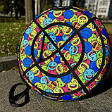 Тюбінг 100см без камери ( ватрушка, надувні сані, шайба, таблетка для снігу), фото 5