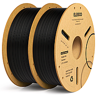 PLA+ Філамент 2KG, пластик для 3d друку ELEGOO 1,75 мм (чорний)