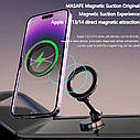 Магнітний автомобільний тримач MagSafe для телефону. Магніт для смартфона. Мобільна підставка, фото 2