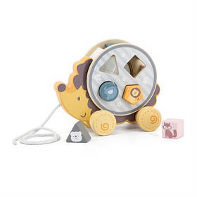 Дерев'яний сортер каталка Viga Toys PolarB Їжачок