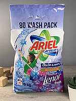Порошок для прання в пакеті, універсальний Ariel Universal + Lenor, 6 KG