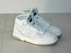 Кросівки зимові чоловічі шкіряні Нью Беланс білі