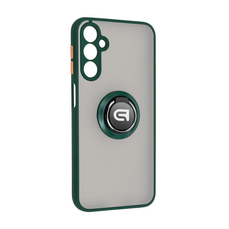 Чохол-накладка Armorstandart Frosted Matte Ring для Samsung Galaxy A24 4G SM-A245 Dark Green (ARM68895), фото 1
