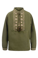 Вишиванка дитяча "Орнамент" хакі