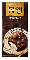 Кремовый шоколадный пирог Cacao, 204 г (6шт х 34 г), ТМ Lotte, Южная Корея