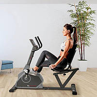 Горизонтальний велотренажер Toorx Recumbent Bike BRXR 65 Comfort, Домашний велотренажер