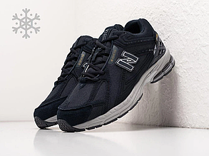 Чоловічі зимові кросівки New Balance 1906R Cordura Gore-Tex з хутром сині водонепроникні, фото 1