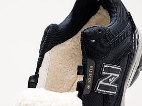 Чоловічі зимові кросівки New Balance 1906R Cordura Gore-Tex з хутром сині водонепроникні, фото 5