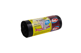 Пакет для сміття Toppack з вушками 35л 50х60см 30шт