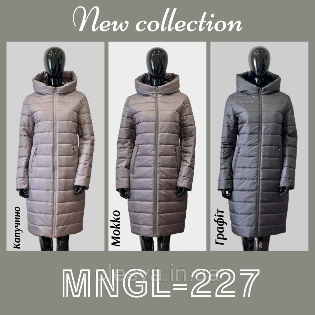 Куртка зимняя женская удлиненная 227 тм Mangelo Размеры 48 58 60 62 - фото 3 - id-p2038776461