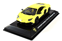 Коллекционная модель авто 1/43 Lamborghini Aventador LP720-4 50th Anniversary Yellow 2013 Centauria