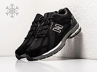 Мужские зимние кроссовки New Balance 1906R Cordura Gore-Tex с мехом черные с серым водонепроницаемые