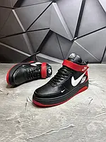 Зимові черевики Nike Jordan чорні. Чоловічі кросівки