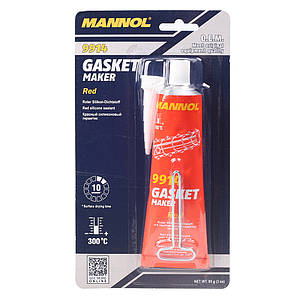 Gasket Maker Red 85g/Герметик-прокладка силіконовий "Автомобільний" (червоний) 85 мл 9914