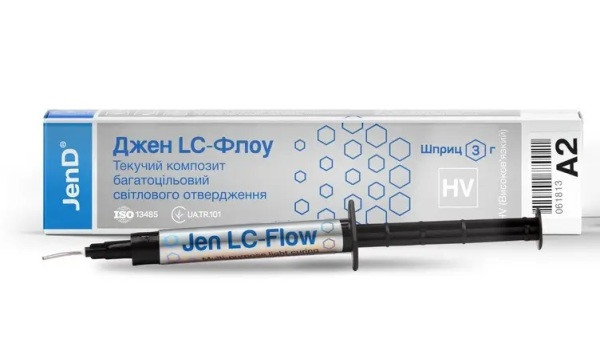 Jen-LC Flow HV  Джен-ЛС Флоу шпар 2 мл текучий композит