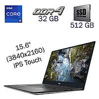 Ноутбук Dell Precision 5540/ 15.6" 3840x2160 Touch/ i9-9880H/ 32GB RAM/ 512GB SSD/ Quadro T2000 4GB