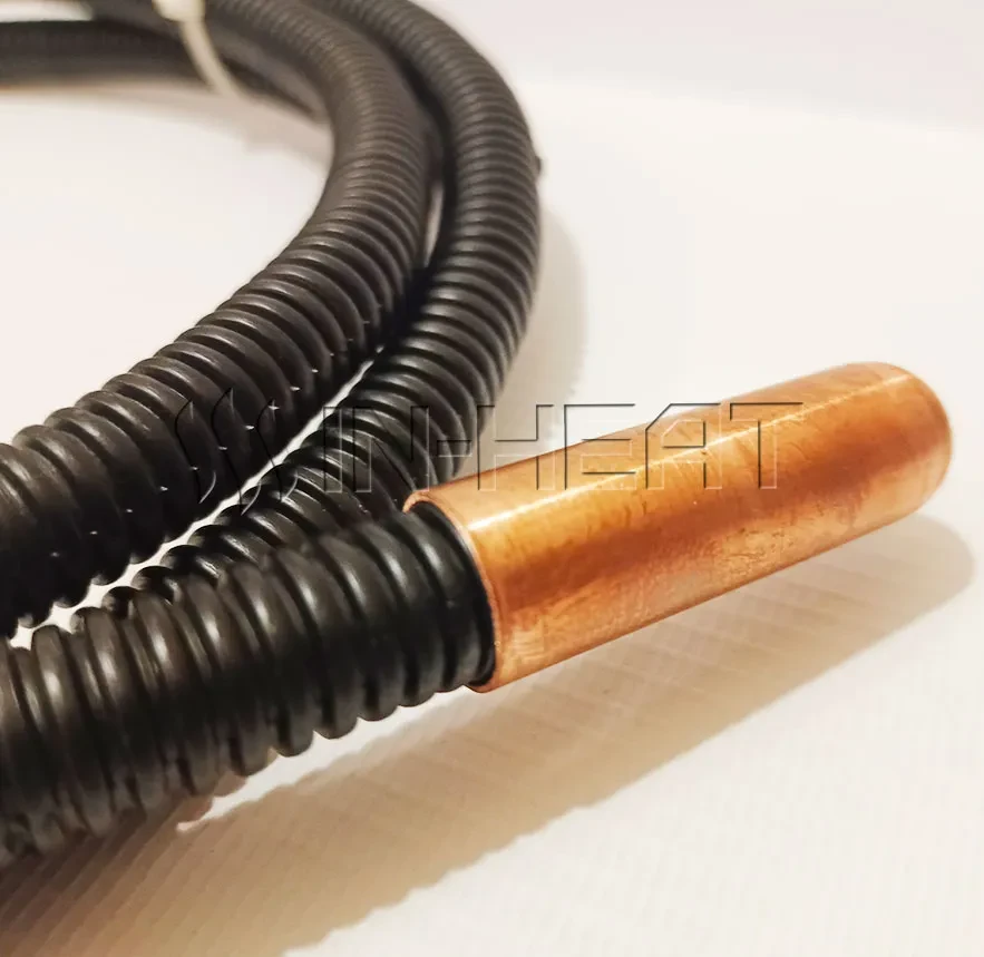 Мідна заглушка (наконечник) на гофропрубку 9/12 для теплої підлоги