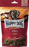 Happy Dog Soft Snack Africa лакомство со страусом и картофелем, 100 гр