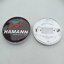 Емблема Hamann для BMW 74 мм на багажник