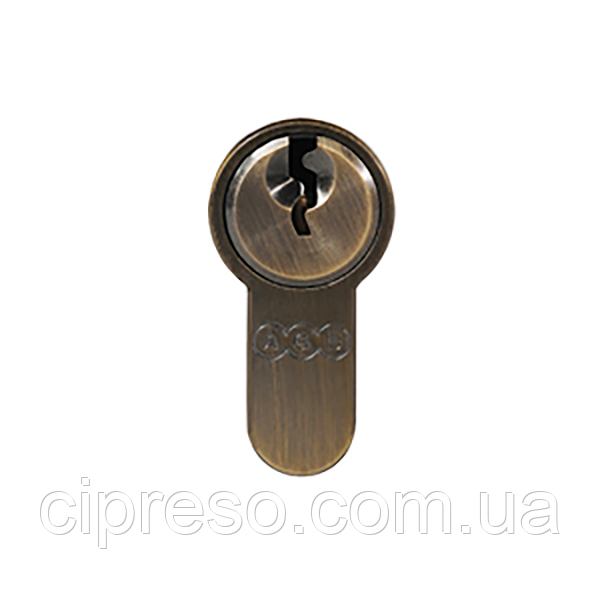 Циліндр AGB Mod. 600/60 мм (З0/30) ключ-ключ зeлeнa бpoнзa