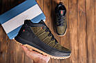 Чоловічі зимові шкіряні кросівки Olive Classic, фото 9