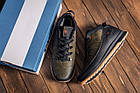 Чоловічі зимові шкіряні кросівки Olive Classic, фото 10