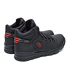 Чоловічі зимові шкіряні черевики  Y-707, фото 4