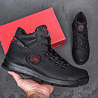 Чоловічі зимові шкіряні черевики  Y-707, фото 8