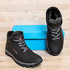 Чоловічі зимові шкіряні черевики, фото 5