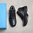 Чоловічі зимові шкіряні черевики ZK Antishok Winter Shoes, фото 7