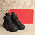 Чоловічі зимові черевики  Black, фото 5