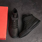 Чоловічі зимові черевики  Black, фото 10