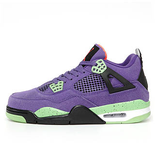 Чоловічі кросівки Nike Air Jordan 4 Retro Canyon Purple Suede