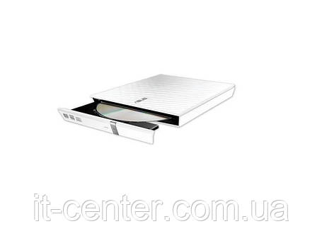Дисковод ASUS DVD-RW/+RW White (90-DQ0436-UA221KZ), фото 1