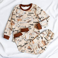 Пижама для девочки демисезонная кофта и штаны от ТМ Ladan