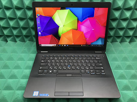 Б/в Ультрабук Dell Latitude E7470 14" 1920x1080| Core i5-6200U| 8 GB RAM| 256 GB SSD| HD 520, фото 1