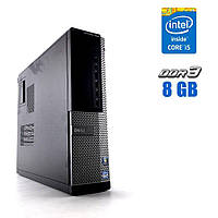 Компьютер Dell OptiPlex 3010 Desktop / Intel Core i5-3550S (4 ядра по 3.0 - 3.7 GHz) / 8 GB DDR3 / 320 GB HDD