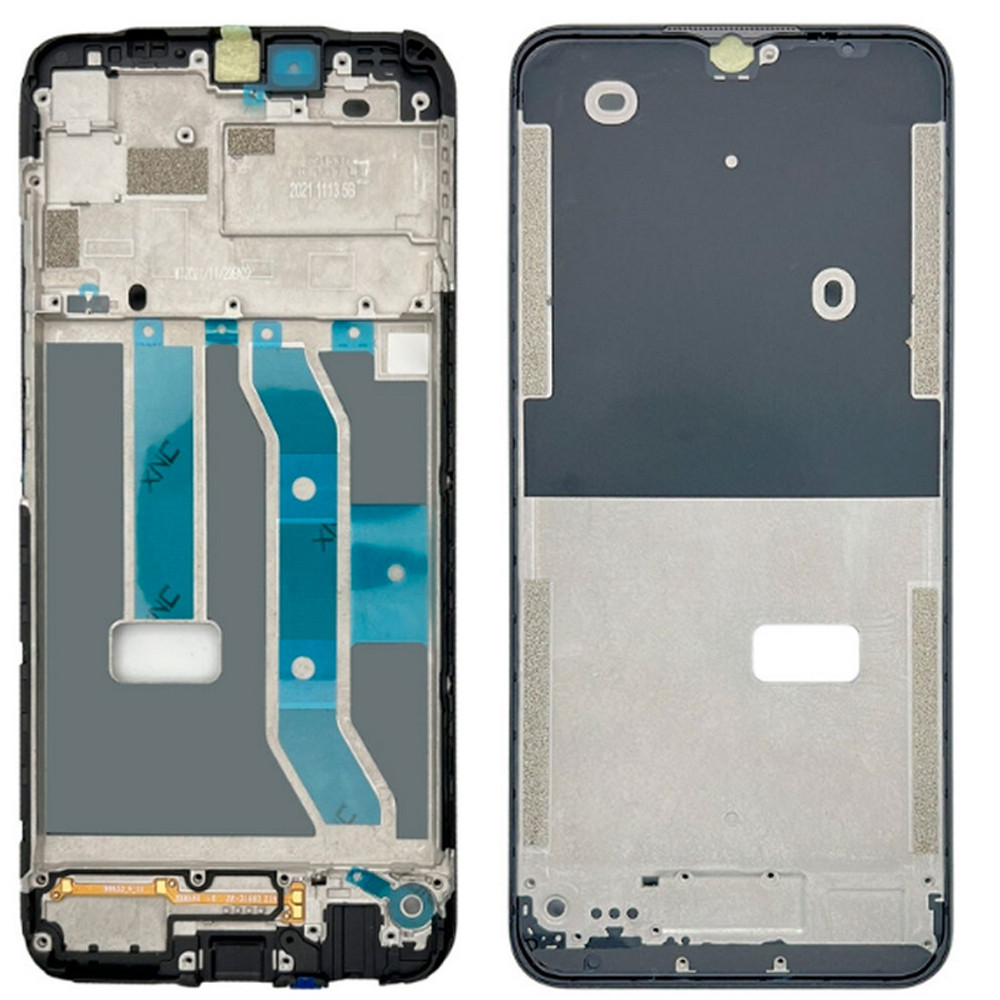 Рамка дисплея Oppo Realme C25 / Realme C25S Black, фото 1