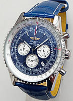 Годинник чоловічий Navitimer blue хронограф.карт.ААА