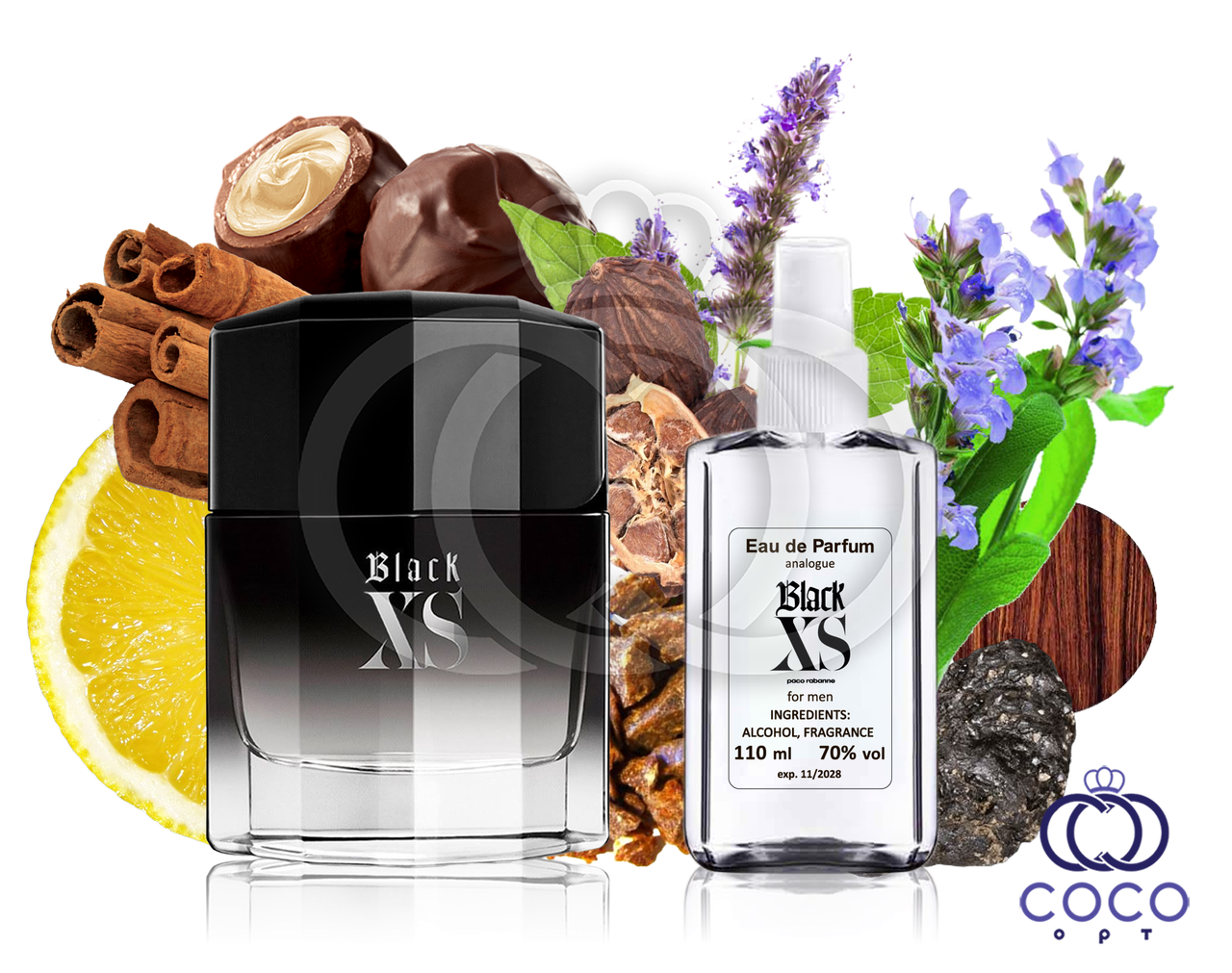 Парфумована вода Paco Rabbanne Black XS For Him 110 Ml, фото 1