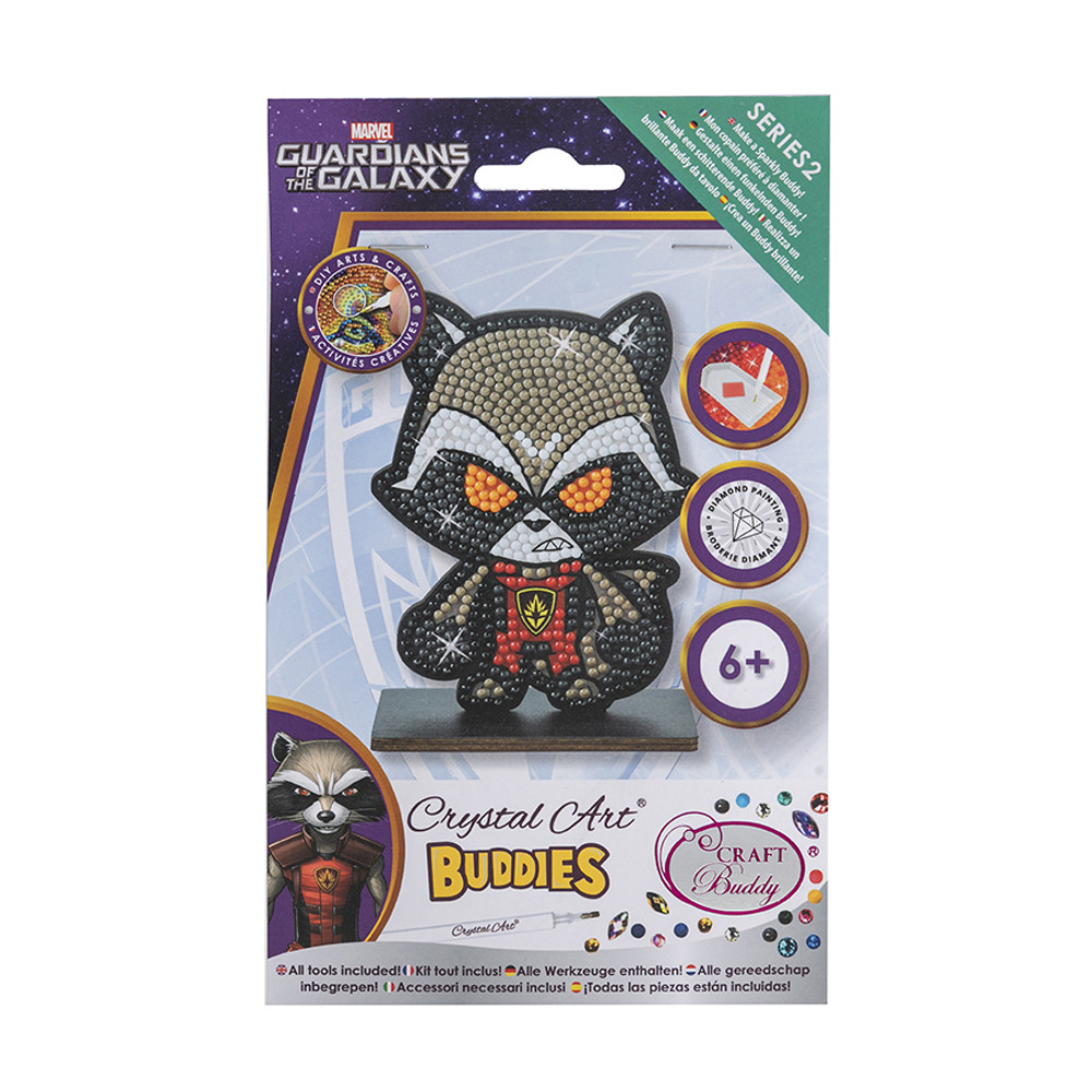 Набір для творчості Crystal Art Єнот Ракета CAFGR-MCU012, фото 1