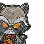 Набір для творчості Crystal Art Єнот Ракета CAFGR-MCU012, фото 6