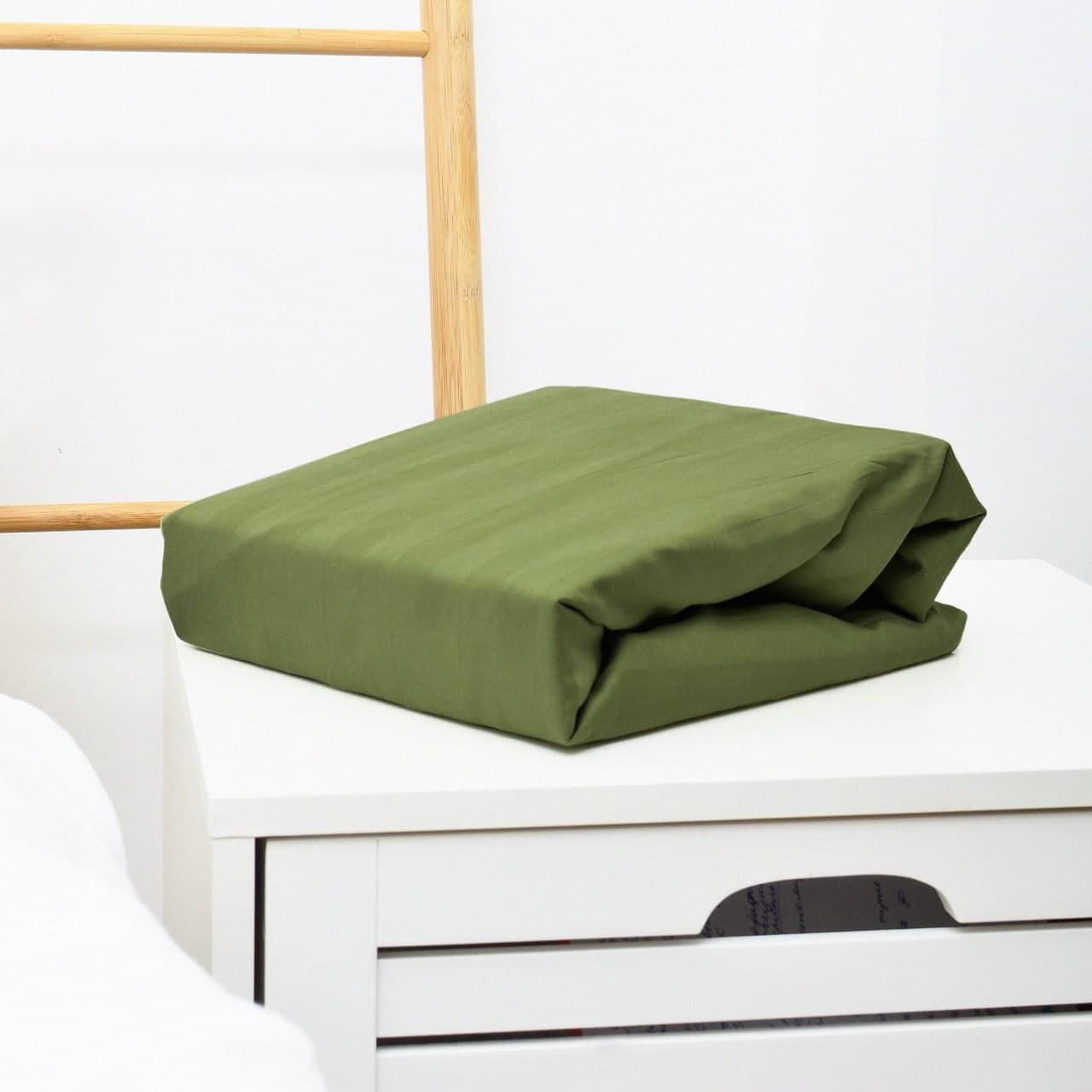 Простирадло на резинці Сатин Stripe 81 вилюта, фото 1