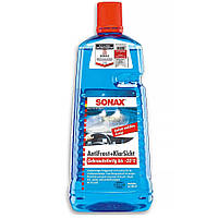 Омивач скла зимовий SONAX Antifrost + KlarSicht gebrauchsfertig bis -20 °C 2 л (332541)