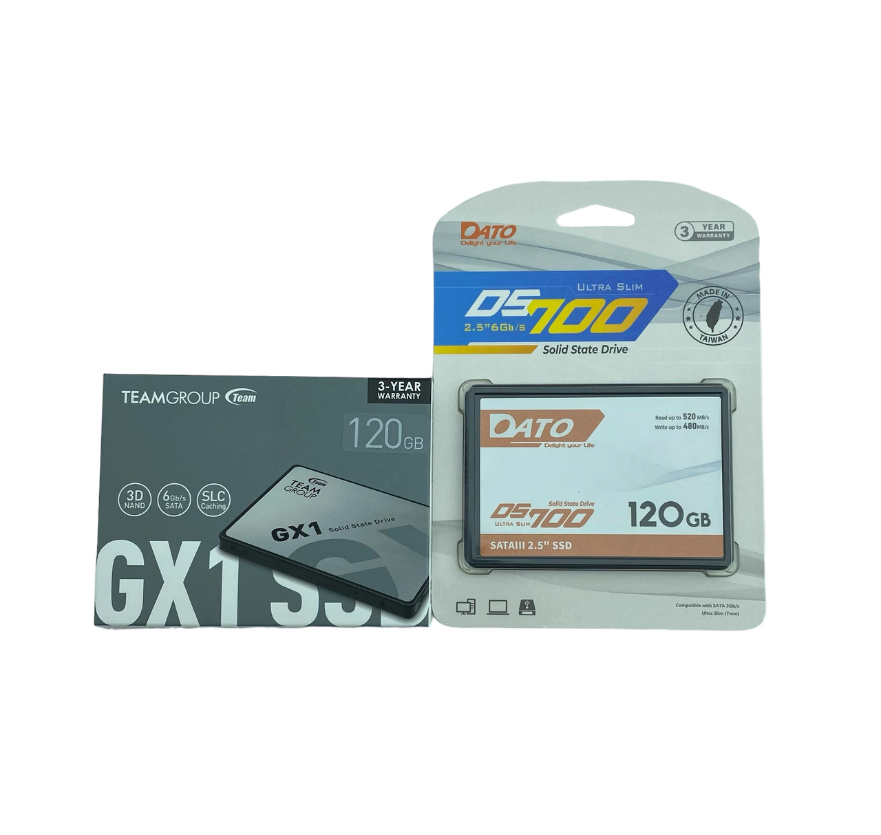 Накопичувач 2.5" SSD 120Gb, в асортименті, фото 1