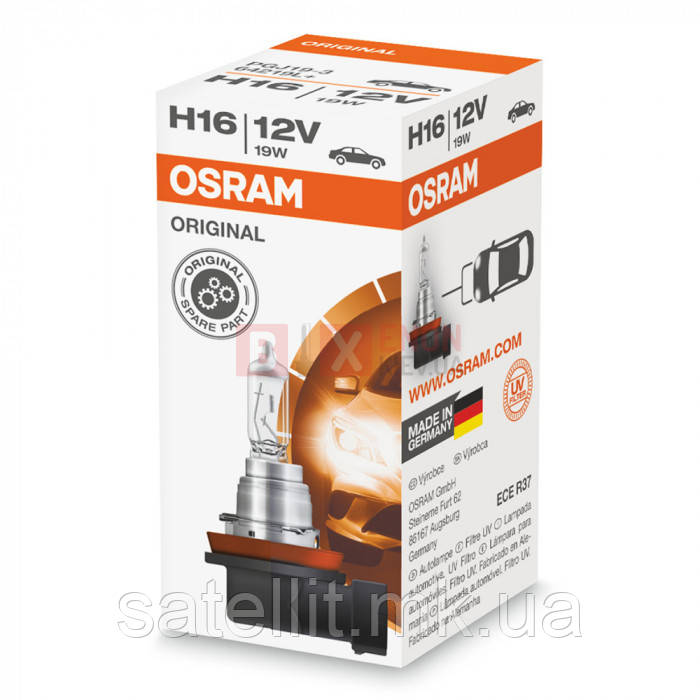Лампа Н16 19W 12V OSRAM PGJ1, 64219L+