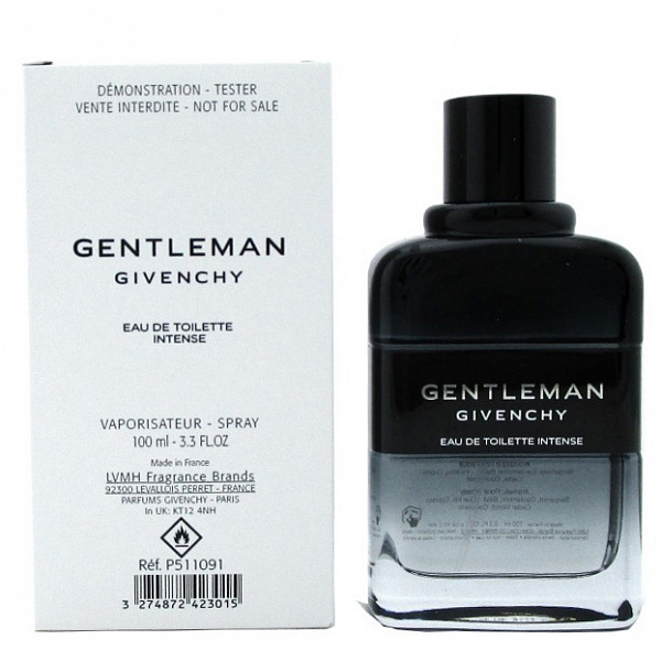 Туалетна вода Givenchy Gentleman Eau de Toilette Intense для чоловіків — edt 100 ml tester, фото 1